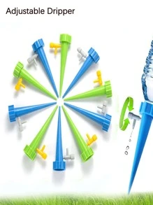 2 Miếng Màu sắc tùy ý Có thể điều chỉnh Tưới nước tự động Nhỏ giọt Thiết bị - Nhiều màu - Xem 3
