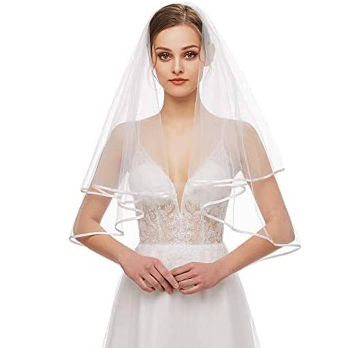 Velos de novia - Blanco - Ver 1