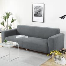 1 Miếng Căng cao Bọc ghế sofa 1 2 3 4 An ninh Vải phủ ghế dài Đối với Phòng khách Dệt hoa Dệt kim Dày Sofa Dép lê Đối với Chó Thú cưng Mèo Đồ nội thất Người bảo vệ - Màu Xám nhạt - Xem 2