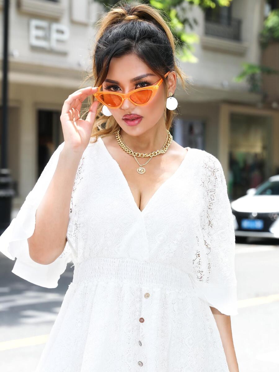 Kính thời trang đa năng & thời trang cho kỳ nghỉ hè trên bãi biển, ngoài trời, du lịch - màu nâu - Xem 1