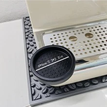 1入組 6 厘米直徑濃縮咖啡搗棒墊，矽膠角墊（不含咖啡搗棒） - 綠色 - 查看 2