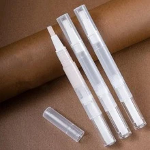 3 Peças/Conjunto Frasco Vazio Descartável de Base Líquida, Recipiente de Beleza de 3ml para Viagens, Decoração de Casa, Sala de Estar, Quarto, Banheiro, Coisas de Viagem, Casamento, Festa, Aniversário, Presentes para Homens, Mãe, Pai, Amigos, Ano Novo, Acessórios, Presente Engraçado