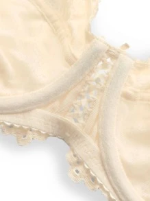 WINGSLOVE Lace Underwire Bra - Apricot - View 8