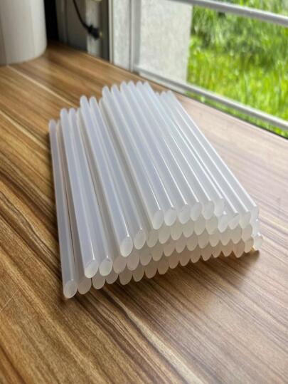 1 Kg de Barras de Silicona PVC Transparente para Manualidades Trabajo Escolar