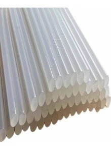 1 Kg de Barras de Silicona PVC Transparente para Manualidades Trabajo Escolar - Blanco - Ver 6