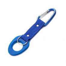 Silicone Outdoor Water Cup Buckle - Blue - View 1