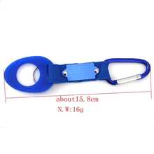 Silicone Outdoor Water Cup Buckle - Blue - View 2