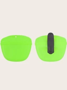 1入組矽膠隨機色寵物零食袋適用於狗狗和貓適用於戶外 - 彩色 - 查看 6