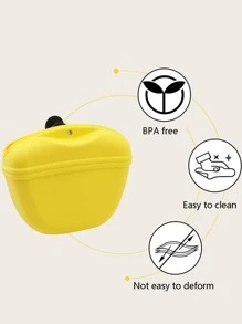 1入組矽膠隨機色寵物零食袋適用於狗狗和貓適用於戶外 - 彩色 - 查看 5