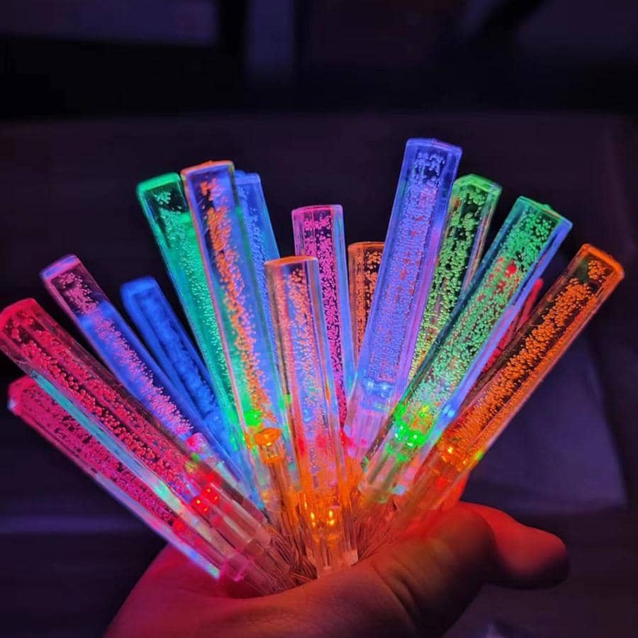 1pc Plastic Decorative Light, Creative Cylinder Design Decoration Light For Party - Multicolor - View 1