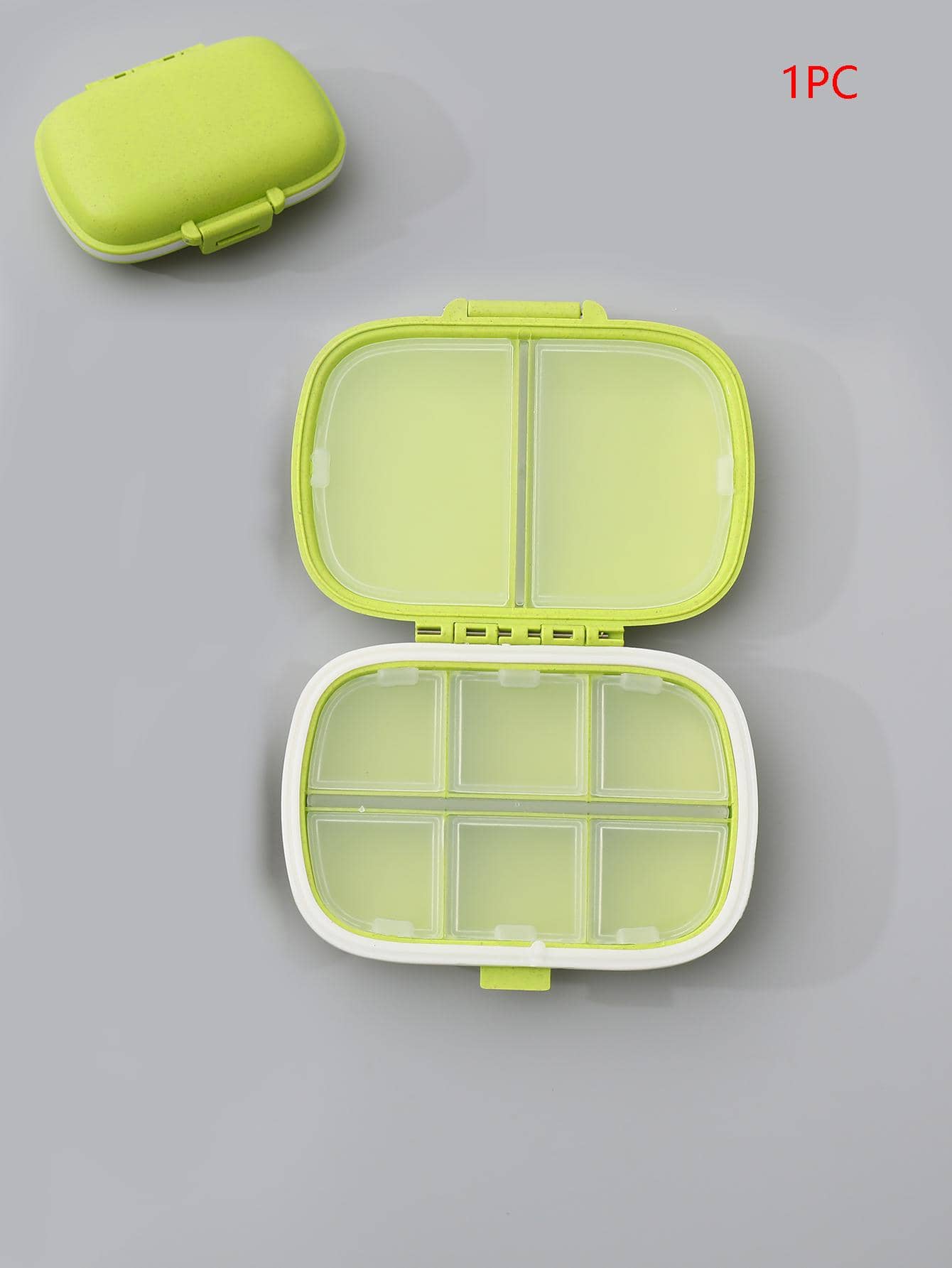 Công cụ sắp xếp thuốc hàng ngày, Hộp đựng thuốc cầm tay 8 ngăn