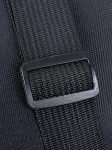 Folding 158 air checked in bag, travel bag, large capacity luggage bag, travel bag with wheels, four layer travel bag - Black - View 5