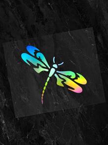 1 pieza libélula creativo animal tótem Adhesivo para coche Calcomanía de vinilo auto Pegatina de coche Accesorios - Multicolor - Ver 3