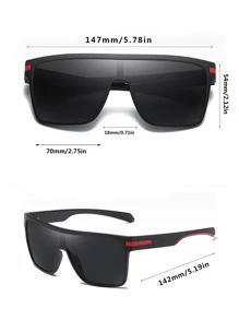 1pair Men Grey Wrap Frame Fashion Glasses For Outdoor Casual Beach Accessories Glasses Shades Looks Street Style And Suit For Sweater Jacket Sweatshirt Hoodie Leather Pants And Cargo Pants For Summer Beach Vacation,Outdoor,Travel