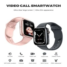 1 pieza Reloj inteligente blanco poliuretano PU con tira deportivo de podómetro recordatorios seguimiento del sueño alarma cuadrado esfera , compatible con Androids iPhone - Blanco - Ver 4
