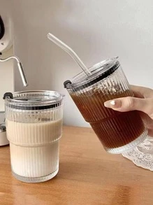 1 pieza Botella de pajita transparente - transparente - Ver 4