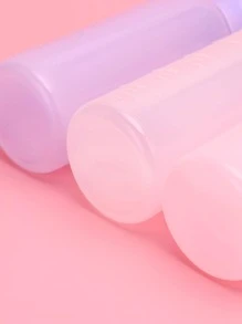 便携式染发剂涂抹瓶，3 件装塑料专业染发剂套装，适用于沙龙