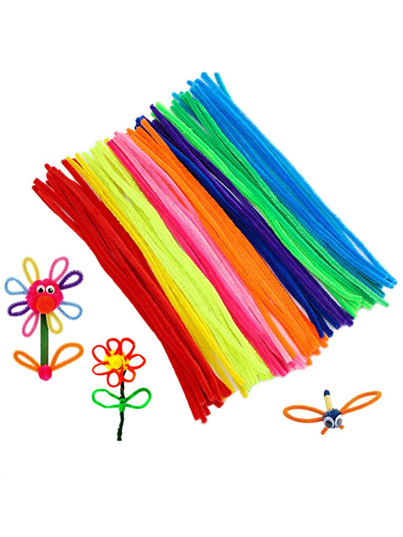 40入組/套滌綸毛氈DIY工藝品，簡單混色DIY工藝品材料包 - 彩色 - 查看 4