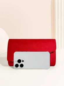 SIIZA 时尚、优雅、精致、低调奢华闪亮大号女士手拿包、晚宴包、手提包，配有可拆卸链条，适合婚礼和其他场合，天鹅绒材质，优雅时尚，适合女孩、女士、大学生、职场新人及白领，可用于派对、舞会、婚礼等场合。方形包型，适合派对女孩、女士、新娘等，是派对、婚礼、舞会、晚宴/宴会的完美之选，也是送给女性的最佳礼物。