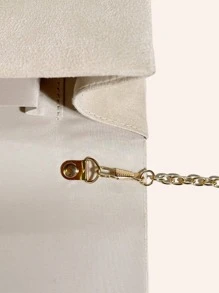 SIIZA Fashionable,Stylish Glamorous,Elegant,Exquisite,Quiet Luxury Glitter, Shiny, Luxury, Glamorous, Elegant, Exquisite Large Women Clutch Purse Evening Bag Prom Handbag With Detachable Chain For Wedding Elegant For Girls, Women, College Students, Rookies & White-Collar Workers For Party, Prom, Wedding Square Bag For Party Girl,Woman,For Lady,Bride Perfect For Party,Wedding,Prom,Dinner/Banquet Best Gift For Women, Perfectly Matching With Bridal Party