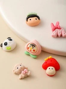 1 kotak Kartun Desain Dekorasi Nail Art - MultiWarna - View 4