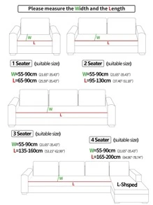 1 Đơn Giản Hiện Đại Dạ Nỉ Nhung Đa Năng Thun Sofa Đệm Thích Hợp Cho Ghế Sofa Hình Chữ L Và 1-4 Chỗ Ngồi - Màu Xám nhạt - Xem 2