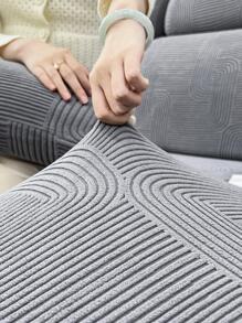 1 Đơn Giản Hiện Đại Dạ Nỉ Nhung Đa Năng Thun Sofa Đệm Thích Hợp Cho Ghế Sofa Hình Chữ L Và 1-4 Chỗ Ngồi - Màu Xám nhạt - Xem 6