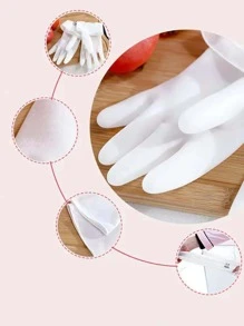 2入組/套橡膠家用手套，現代家用防滑洗碗手套