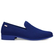 JEKO Mens Loafers Wedding Dress Shoes Slip On Driving Shoes Tuxedo Suit Shoes - 藍色 - 查看 6