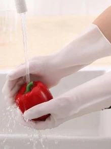 2入組/套橡膠家用手套，現代家用防滑洗碗手套