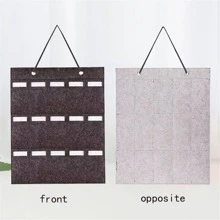 1入組太陽鏡收納盒，壁掛式毛氈眼鏡收納袋，懸掛式眼鏡收納架，眼鏡展示架