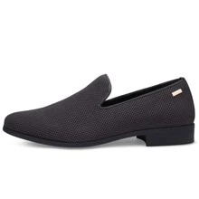 JEKO Mens Loafers Wedding Dress Shoes Slip On Driving Shoes Tuxedo Suit Shoes - 灰色 - 查看 3