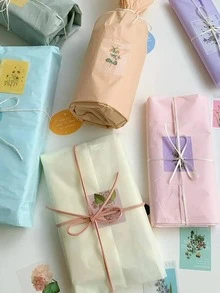 Papel de regalo - Rosa - Ver 4