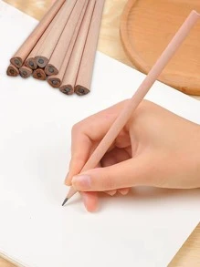 10Pcs Log Pencil Pencils Small Round Rod Multi-Function Drawing Handheld Writing Wooden Bulk Office Convenient