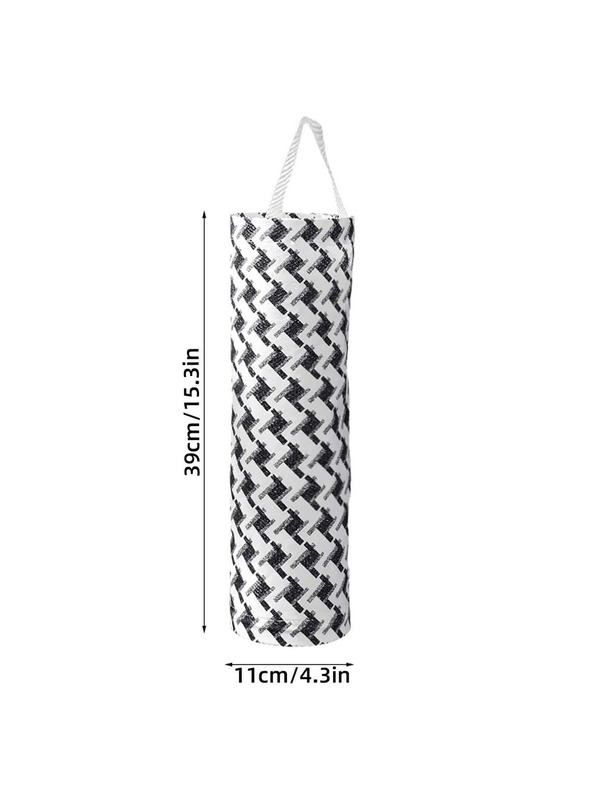 Home Grocery Bag Holder Wall Mount Plastic Bag Holder Dispenser Hanging