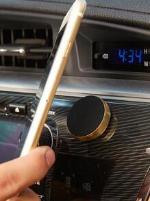 1入組迷你鋁合金磁性手機車載支架