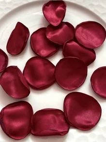 50 cánh hoa nhân tạo - Màu Đỏ Sâu - Xem 6