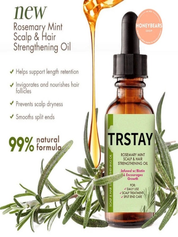 Hair Growth Serum, Rosemary Mint Scalp Hair Strengthening Oil SHEIN UK