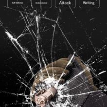 1 件装自卫武器生存笔可书写可破碎窗户个性化钨钢合金安全破玻璃工具自卫 Edc 棍棒 - 彩色 - 查看 5