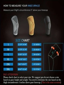 NEENCA Knee Brace, Compression Sleeve Support With Patella Gel Pad And Side Stabilizer 2 Packs - Grey - View 3