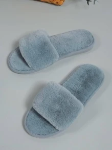 Dép Đi Trong Phòng Ngủ Mờ Tối Giản Cho Nữ, Dép Đi Trong Nhà Thời Trang Trong Nhà - Xám - Xem 3