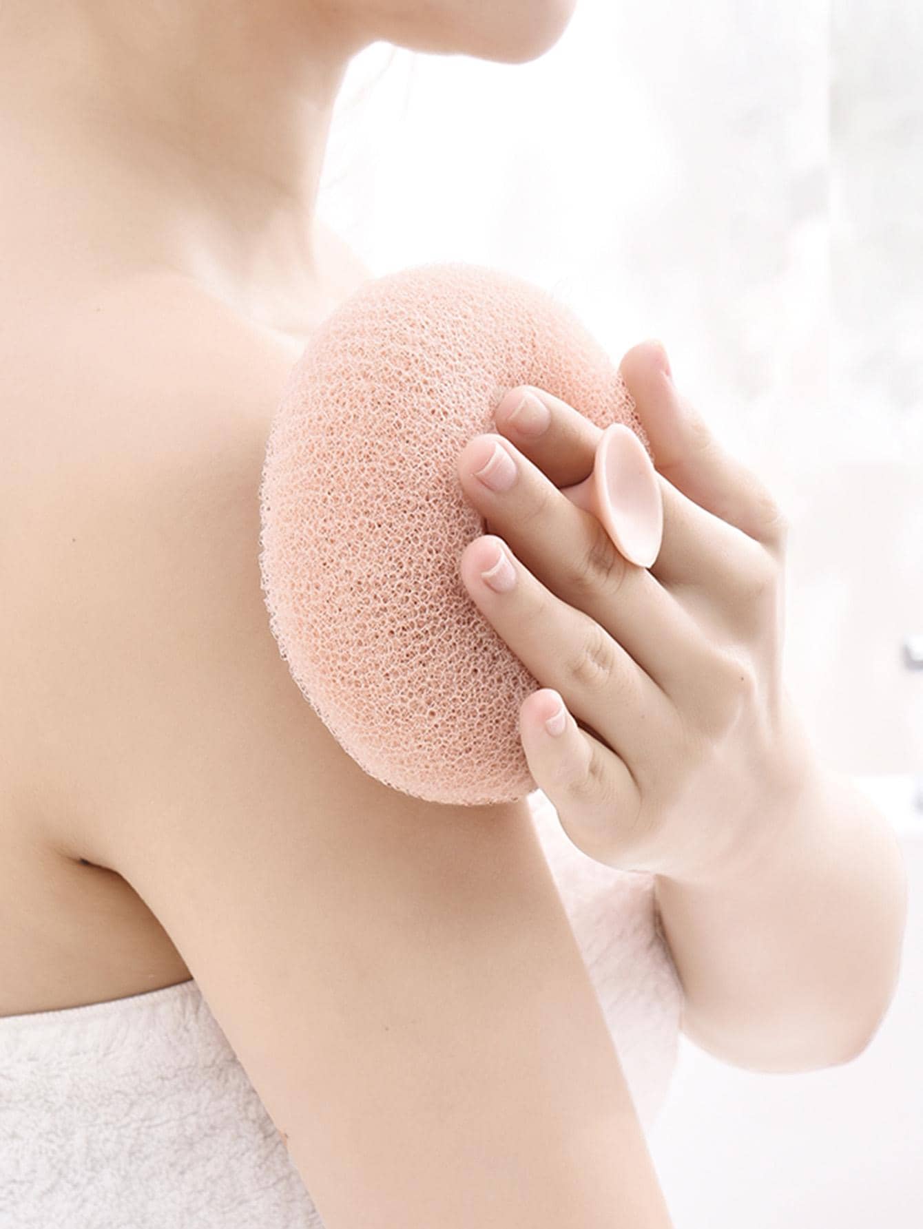 1入組多功能洗澡刷 - 粉色 - 查看 1