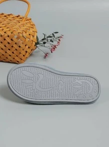 Dép Đi Trong Phòng Ngủ Mờ Tối Giản Cho Nữ, Dép Đi Trong Nhà Thời Trang Trong Nhà - Xám - Xem 6