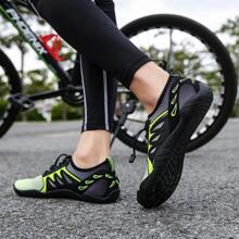 男士戶外輕便水上運動鞋速乾水上運動鞋連襪一腳蹬游泳鞋溯河鞋沙灘鞋 - 綠色 - 查看 4