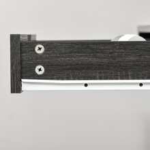 HOMCOM Computer Writing Desk for Small Space w/ Drawer, Storage Shelves, Natural - 灰色 - 查看 8