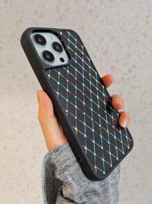 水鑽裝飾防摔手機外殼 - 黑色 - 查看 2