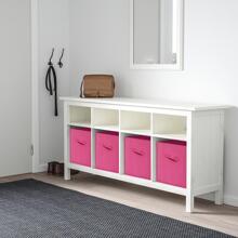 PinkSheep 11 英寸可折叠立方体储物箱，织物储物立方体整理箱，6 件装万圣节装饰品万圣节服装秋季装饰节日装饰