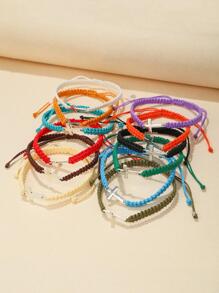 12pcs/set Cross Decor Bracelet