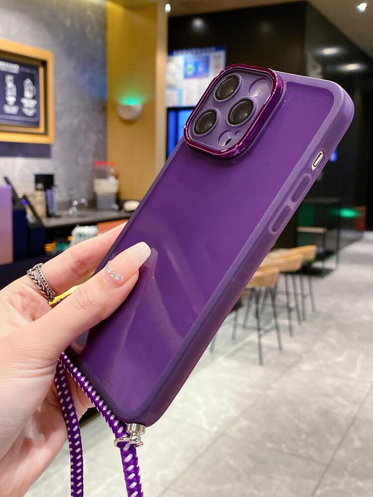 Plain Phone Case With Lanyard,International Version, Not The Domestic Version