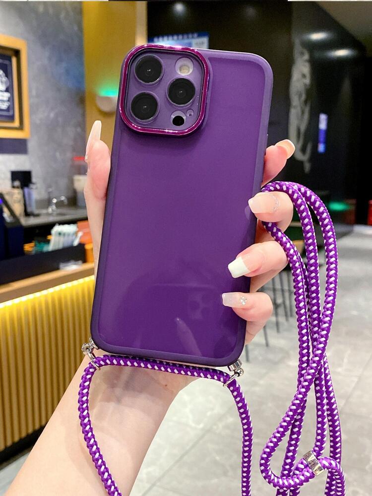 Plain Phone Case With Lanyard,International Version, Not The Domestic Version